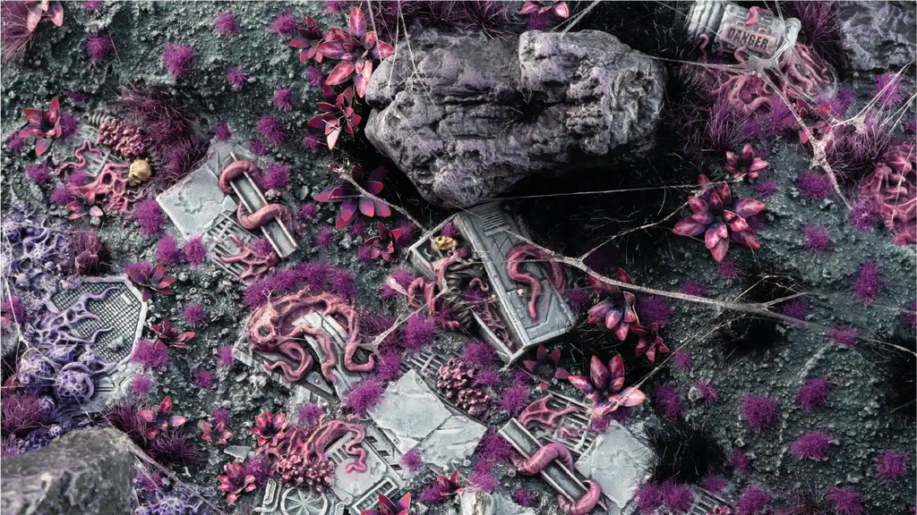 Gamers Grass GGSB-PSBB - Purple Swarm Basing Box – MrMuffin'sTrains