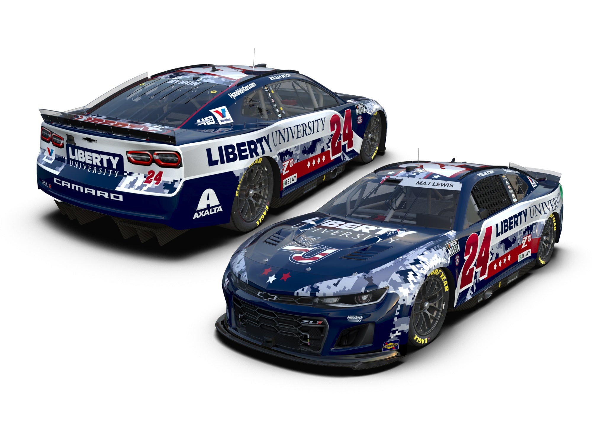Lionel Racing - NASCAR Cup Series 2024 - William Byron - #24 Liberty University Patriotic