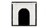Woodland Scenic C1267 - Cut Stone Single Tunnel Portal