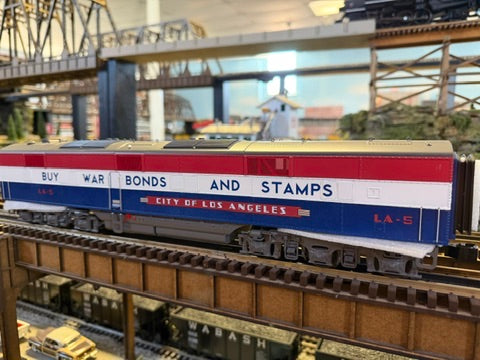 Atlas O 30138652 - Premier - E6 B Unit Diesel Locomotive "Union Pacific" #LA-5 (War Bonds)