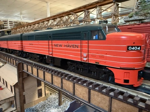 Lionel 2533961 - Legacy FA-2 AA Diesel Set "New Haven" #0404/0406 - Custom Run for MrMuffin'sTrains
