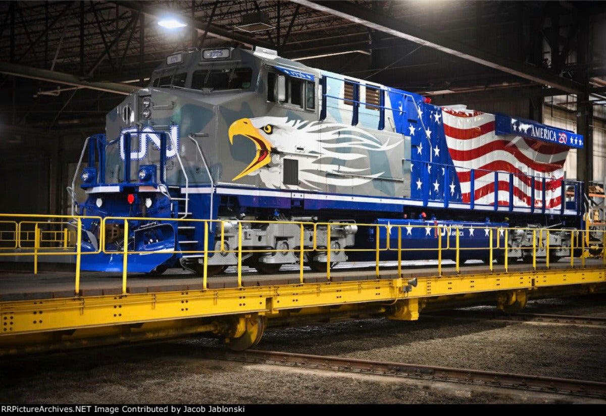 MTH 22-22189-2 - Premier - ES44AC Diesel Engines "Canadian National" #1776 w/ PS3 (2-Rail)