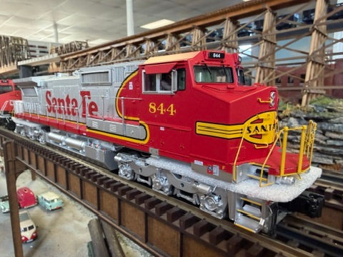 MTH 20-21976-1 - Dash-8 Diesel Engine "Santa Fe" #844 w/ PS3