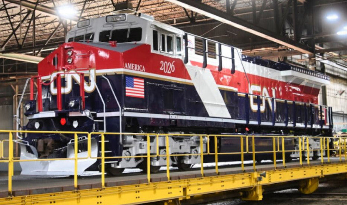 MTH 22-22190-2 - Premier - ES44AC Diesel Engines "Canadian National" #2026 w/ PS3 (2-Rail)