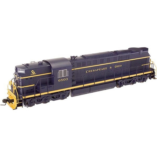 Atlas O 20050019 - Trainman - Gold - RSD-7/15 Locomotive "Chesapeake & Ohio" #6801 (2-Rail)
