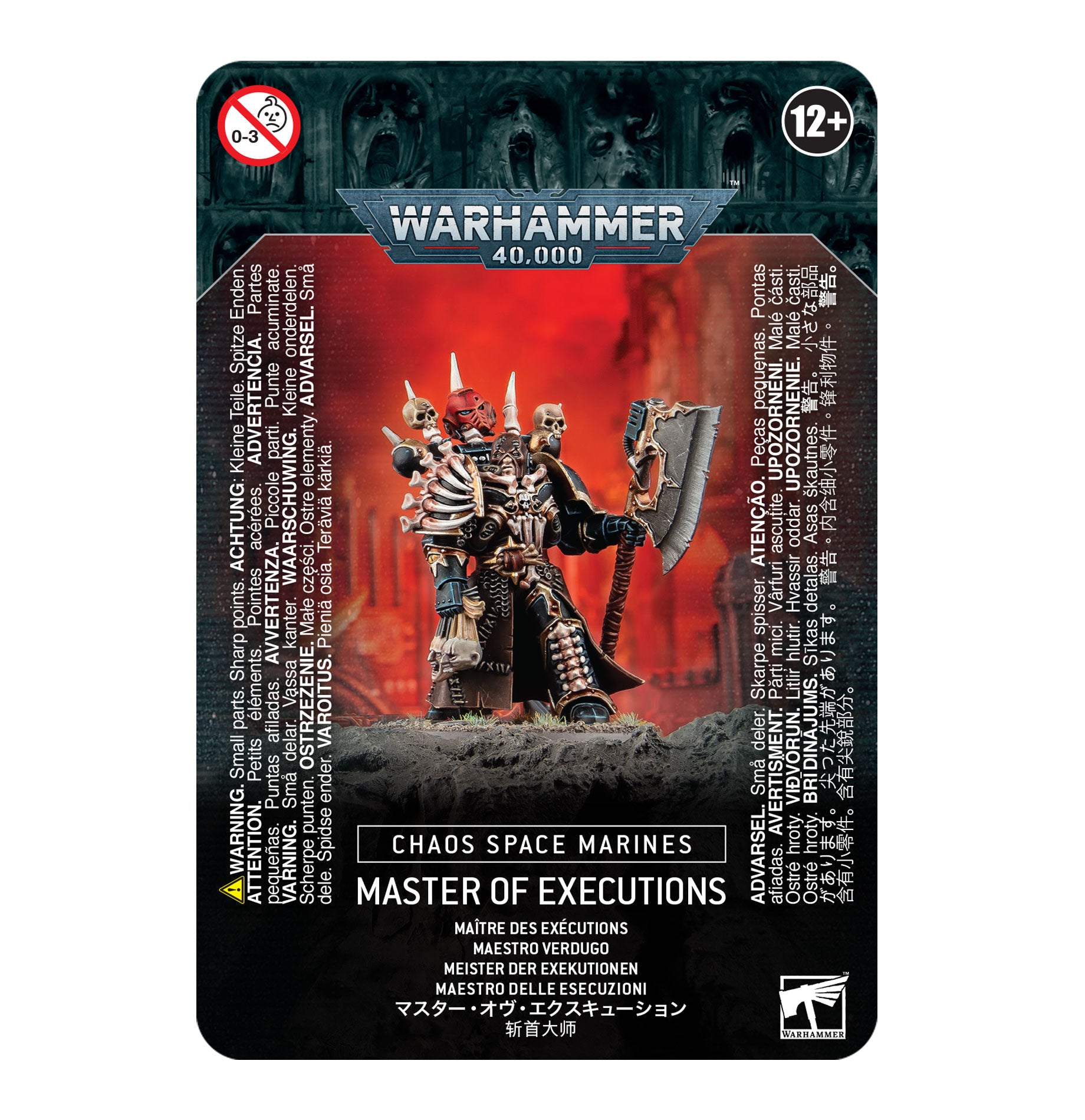 Games Workshop 43-44 - Warhammer 40,000 - Chaos Space Marines: Master of Executions