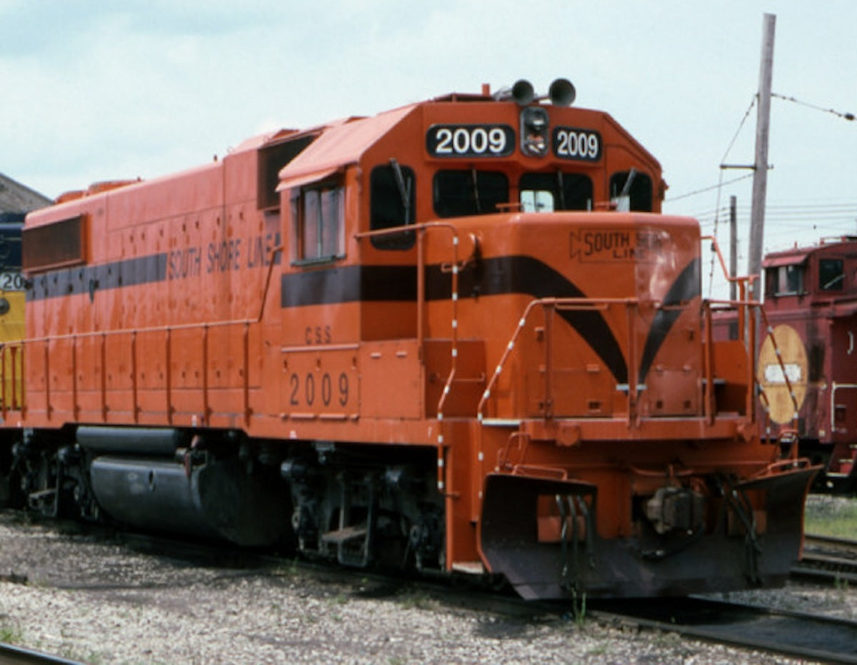 Atlas O 30138394S - Premier - GP38-2 Diesel Locomotive "Chicago South Shore" #2009 - Custom Run for MrMuffin'sTrains