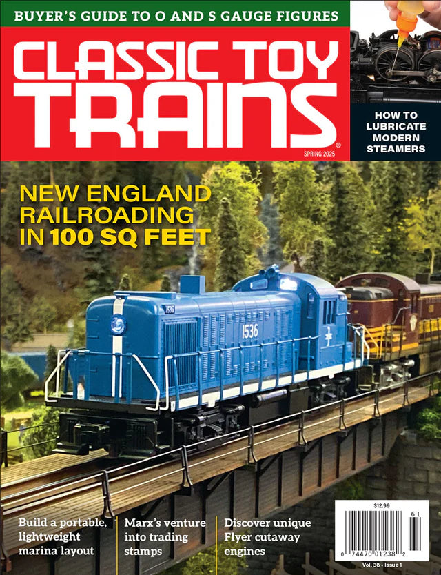 Classic Toy Trains - Magazine - Vol.38 - Issue 01 - Spring 2025