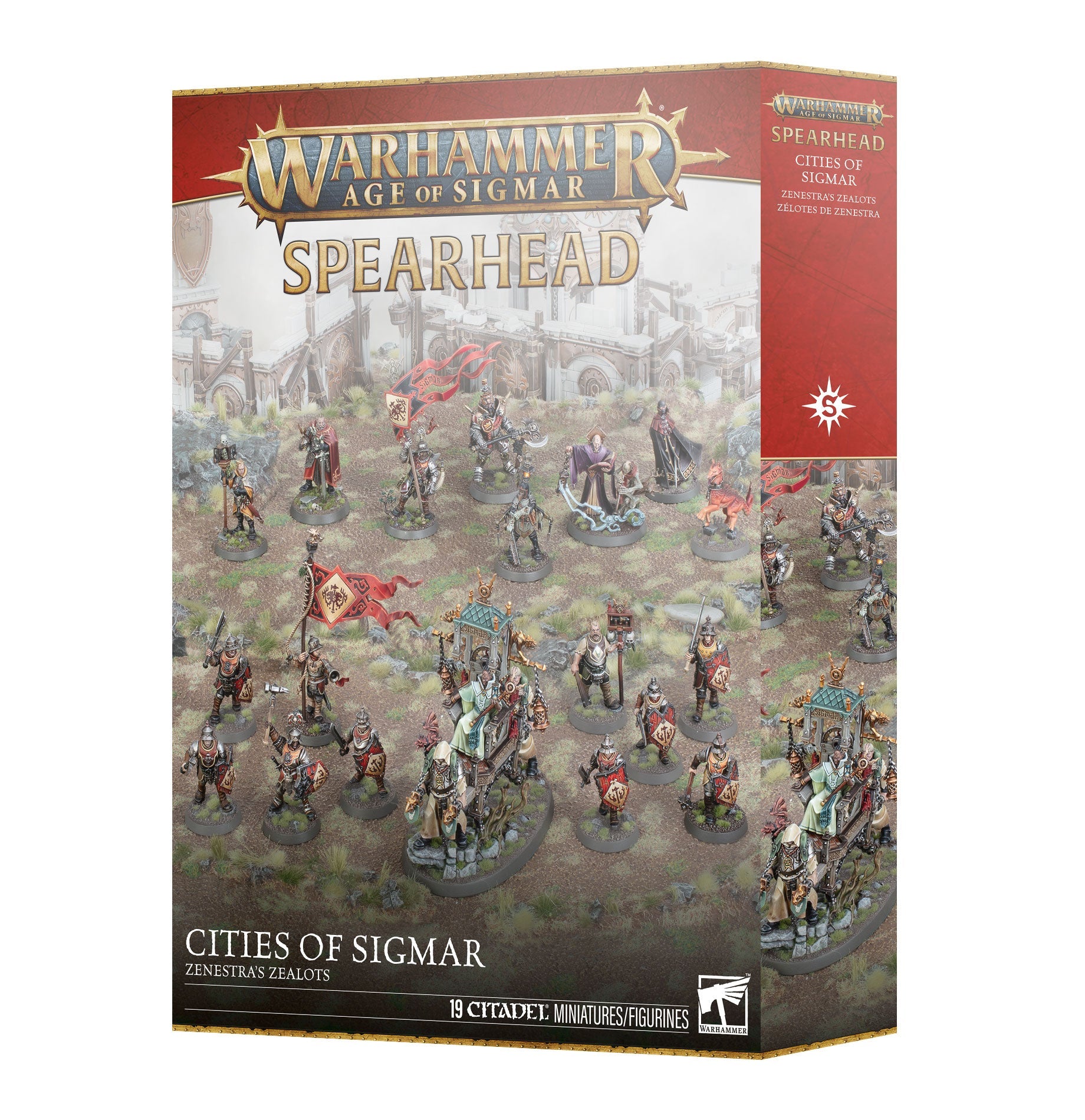 Games Workshop 70-863 - Age of Sigmar - Cities of Sigmar: Zenestra's Zealots Spearhead