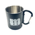 Monument Hobbies MTL-CUP - Monument Stainless Paint Water Cup with Carabiner "M Logo" (10oz)