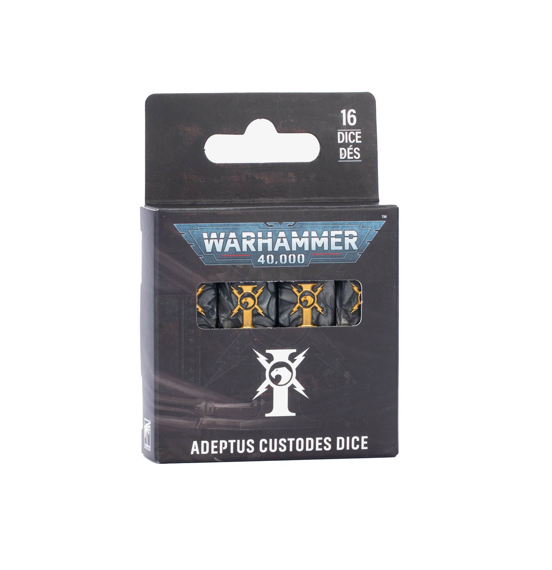 Games Workshop 01-16 - Warhammer 40,000 - Adeptus Custodes: Dice