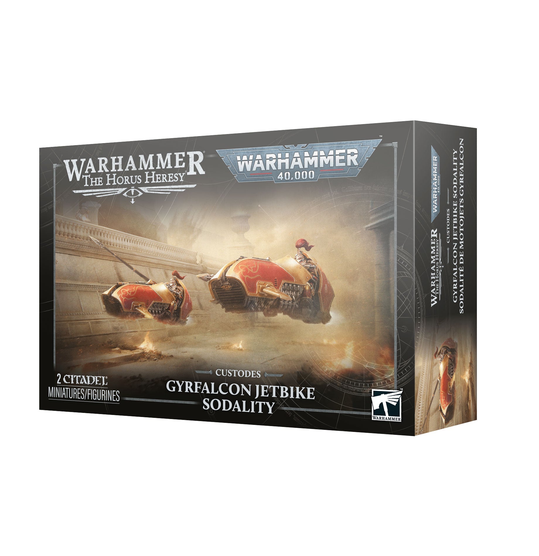 Games Workshop 77-03 - Horus Heresy / Warhammer 40,000 - Custodes: Gyrfalcon Jetbike Sodality