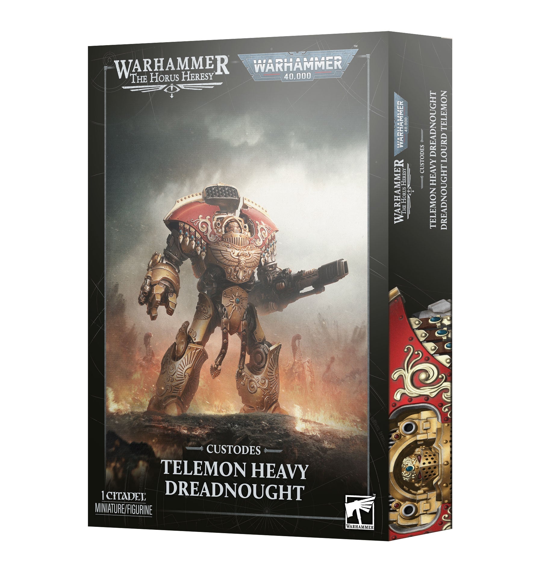 Games Workshop 77-02 - Horus Heresy / Warhammer 40,000 - Custodes: Telemon Heavy Dreadnought