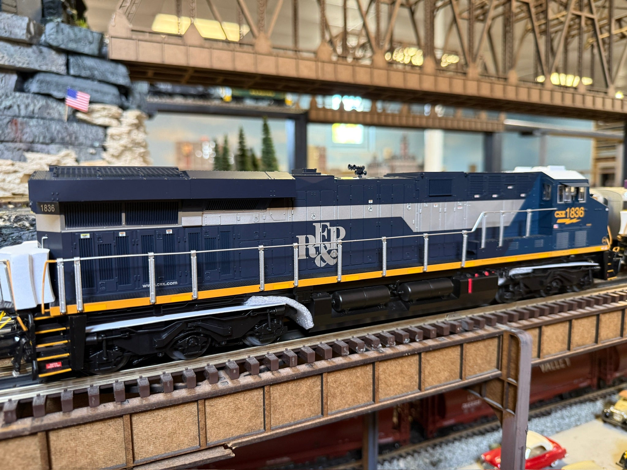 Lionel 2533579 - Legacy ES44 Diesel Locomotive "Richmond, Fredericksburg & Potomac" #1836 CSX (Non-Powered)