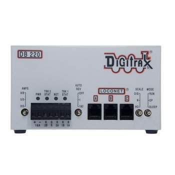 Digitrax DB220 - Dual 3/5/8 Amp AutoReversing DCC Booster