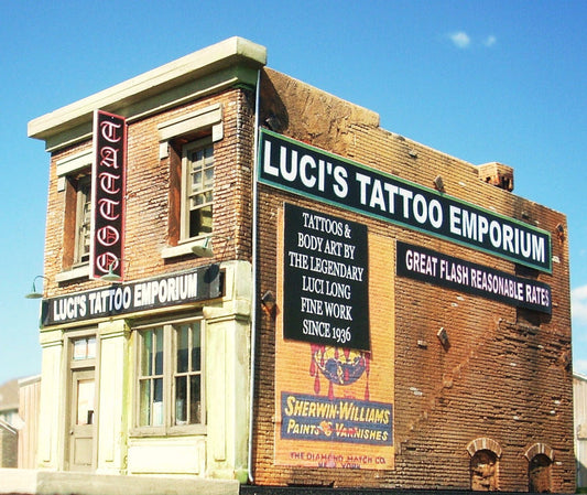 Downtown Deco O 49 -  Luci's Tattoo Emporium Building Kit