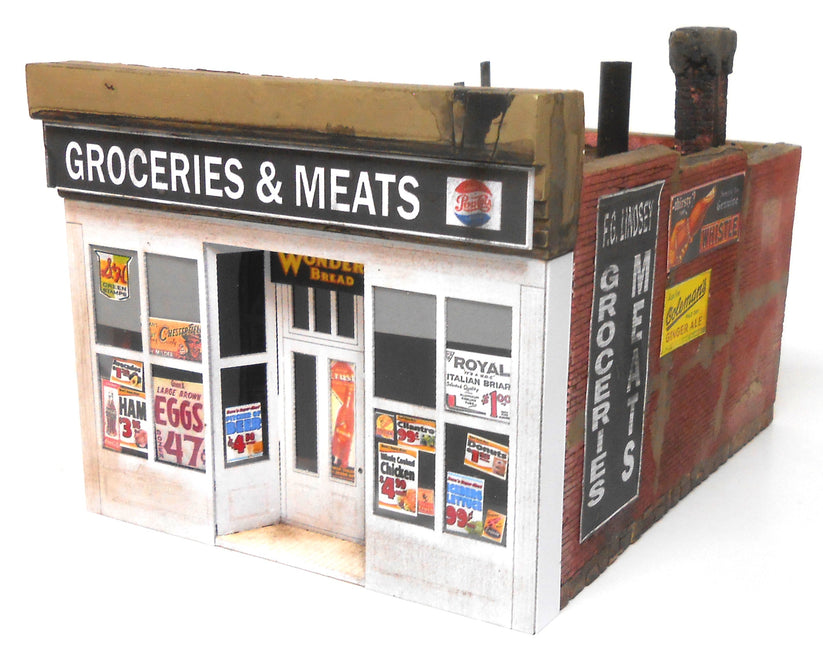 Downtown Deco O 58 -  Lindsey's Grocery Building (Kit)