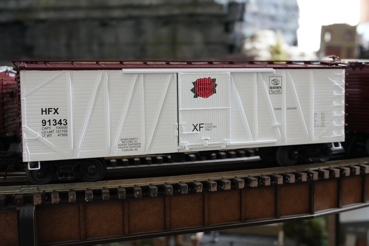 MTH 20-99467 - Premier - 40’ USRA Single Sheathed Box Car "Arizona Rose" #91343 - Custom Run for MrMuffin'sTrains