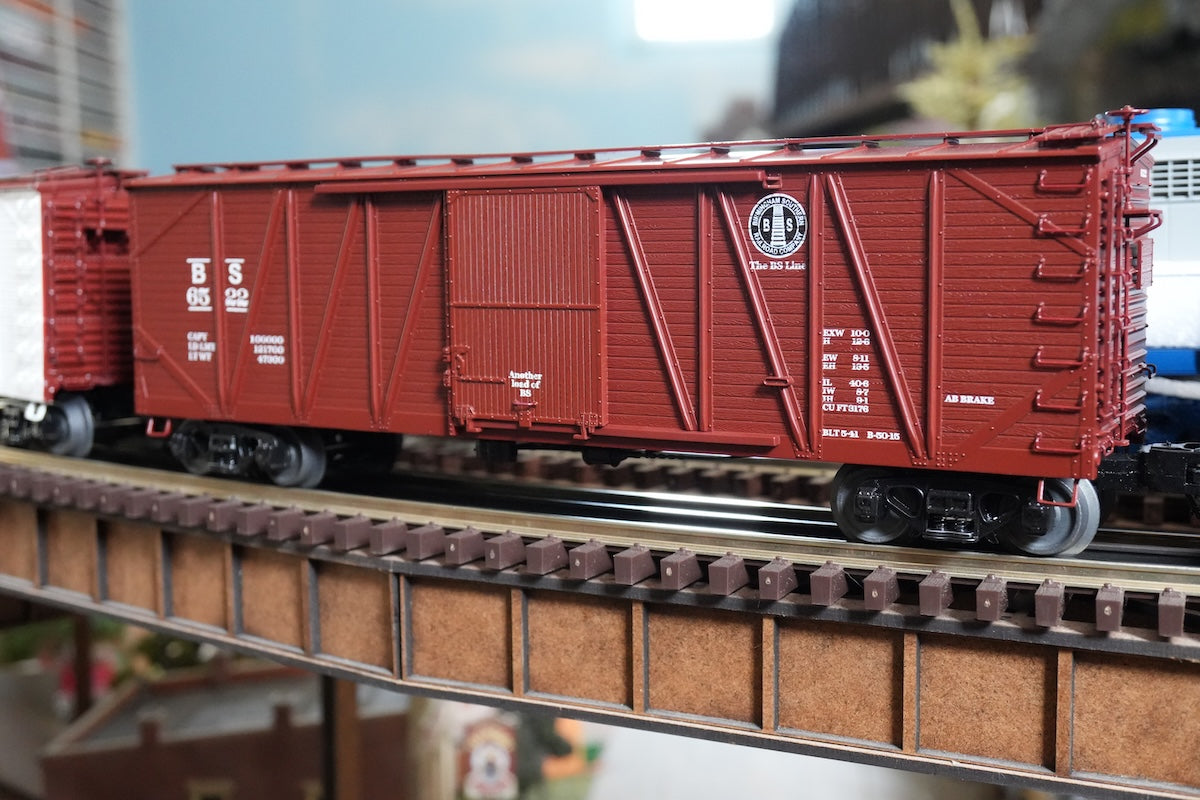 MTH 20-99466 - Premier - 40’ USRA Single Sheathed Box Car "Birmingham Southern" #6522 (The BS Line) - Custom Run for MrMuffin'sTrains