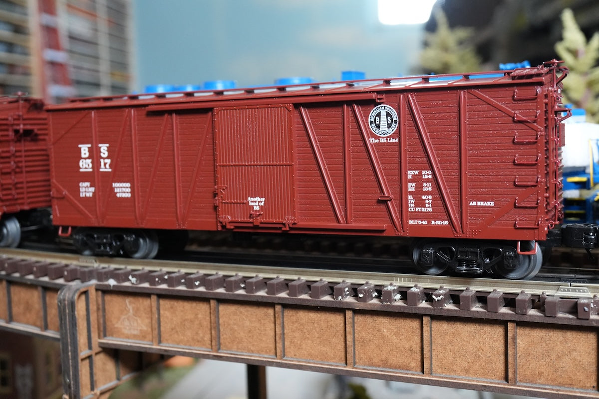 MTH 20-99465 - Premier - 40’ USRA Single Sheathed Box Car "Birmingham Southern" #6517 (The BS Line) - Custom Run for MrMuffin'sTrains