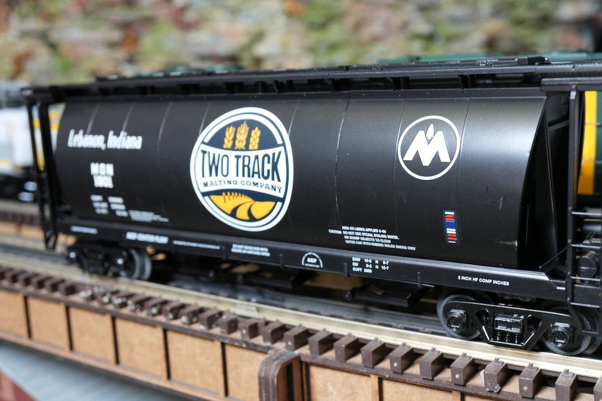 MTH 20-96884 - Premier - 3-Bay Cylindrical Hopper Car "Two Track” #1901 (Monon) - Custom Run for MrMuffin'sTrains