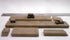 Downtown Deco HO 1075 - Loading Docks & Detail Set - Unpainted