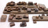 Downtown Deco HO 1075 - Loading Docks & Detail Set - Unpainted