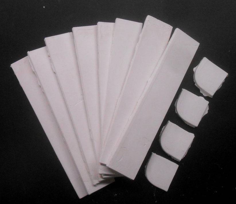 Downtown Deco HO 1036 - Aged Sidewalk Set (Kit)