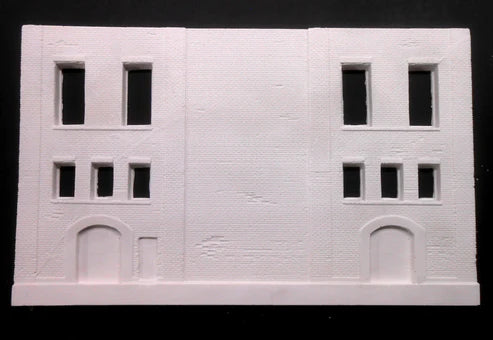 Downtown Deco HO 1081 - 3 Large Background Factory Casting - Unpainted