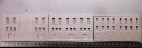 Downtown Deco HO 1081 - 3 Large Background Factory Casting - Unpainted
