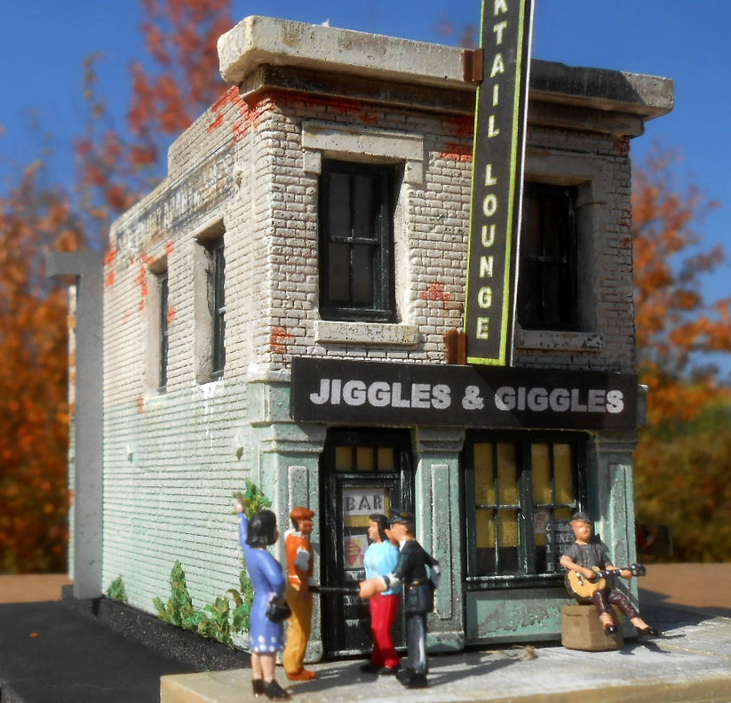 Downtown Deco O 65 -  Jiggles & Giggles Building (Kit)