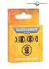 Games Workshop 55-64 - Warhammer 40,000 - Imperial Fists: Dice