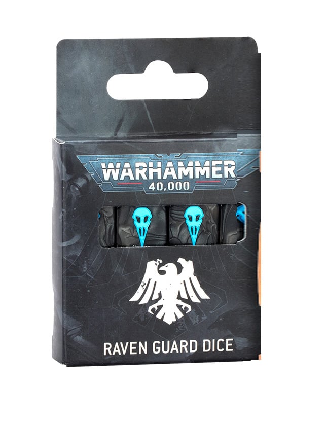 Games Workshop 55-62 - Warhammer 40,000 - Raven Guard: Dice