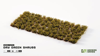 Gamers Grass GGFS-DRG - Dry Green Shrubs