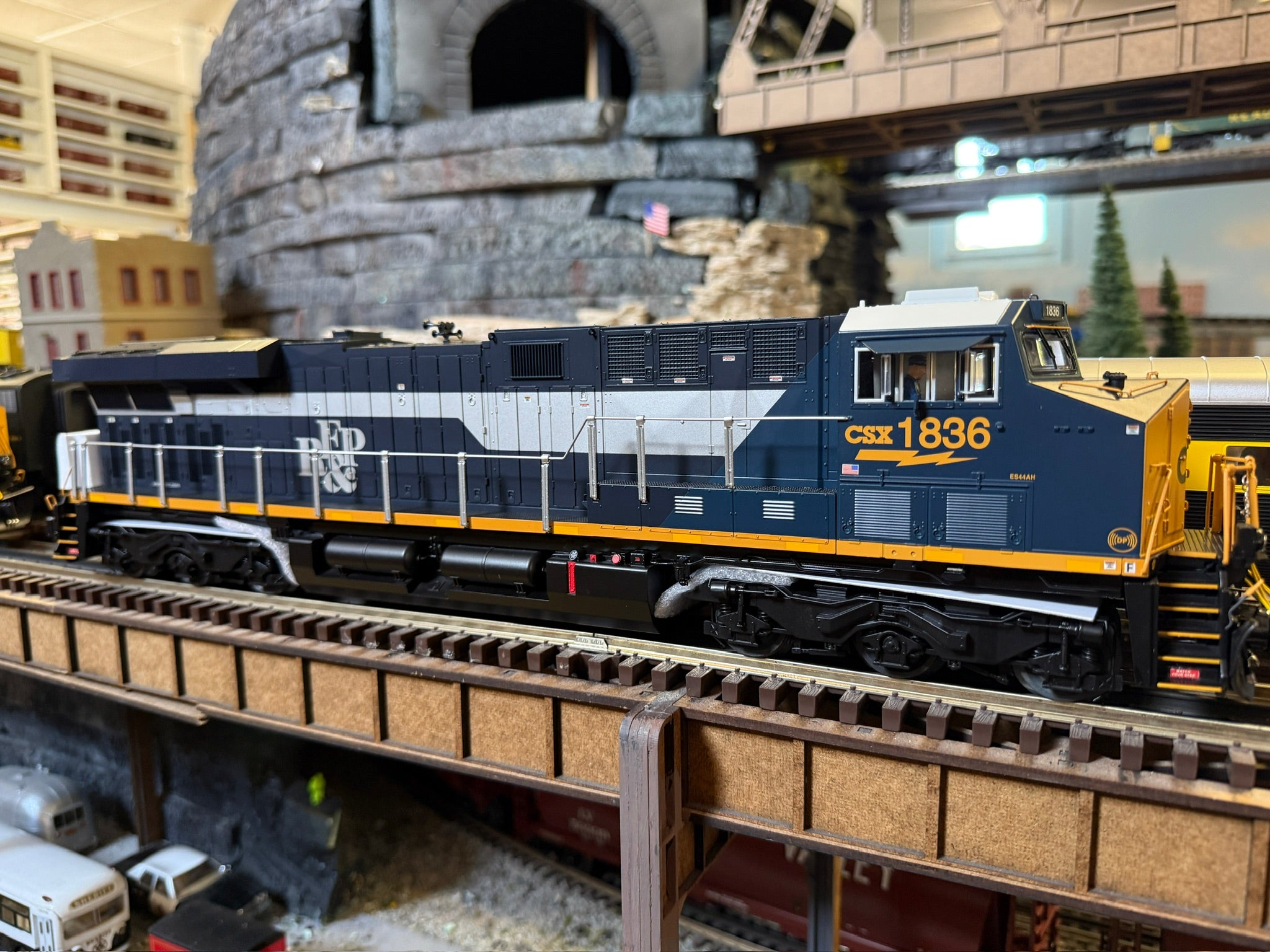 Lionel 2533579 - Legacy ES44 Diesel Locomotive "Richmond, Fredericksburg & Potomac" #1836 CSX (Non-Powered)