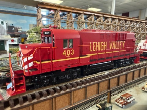 MTH 20-22056-1 - Premier - RS-11 Low Hood Diesel Engine "Lehigh Valley" #403 w/ PS3
