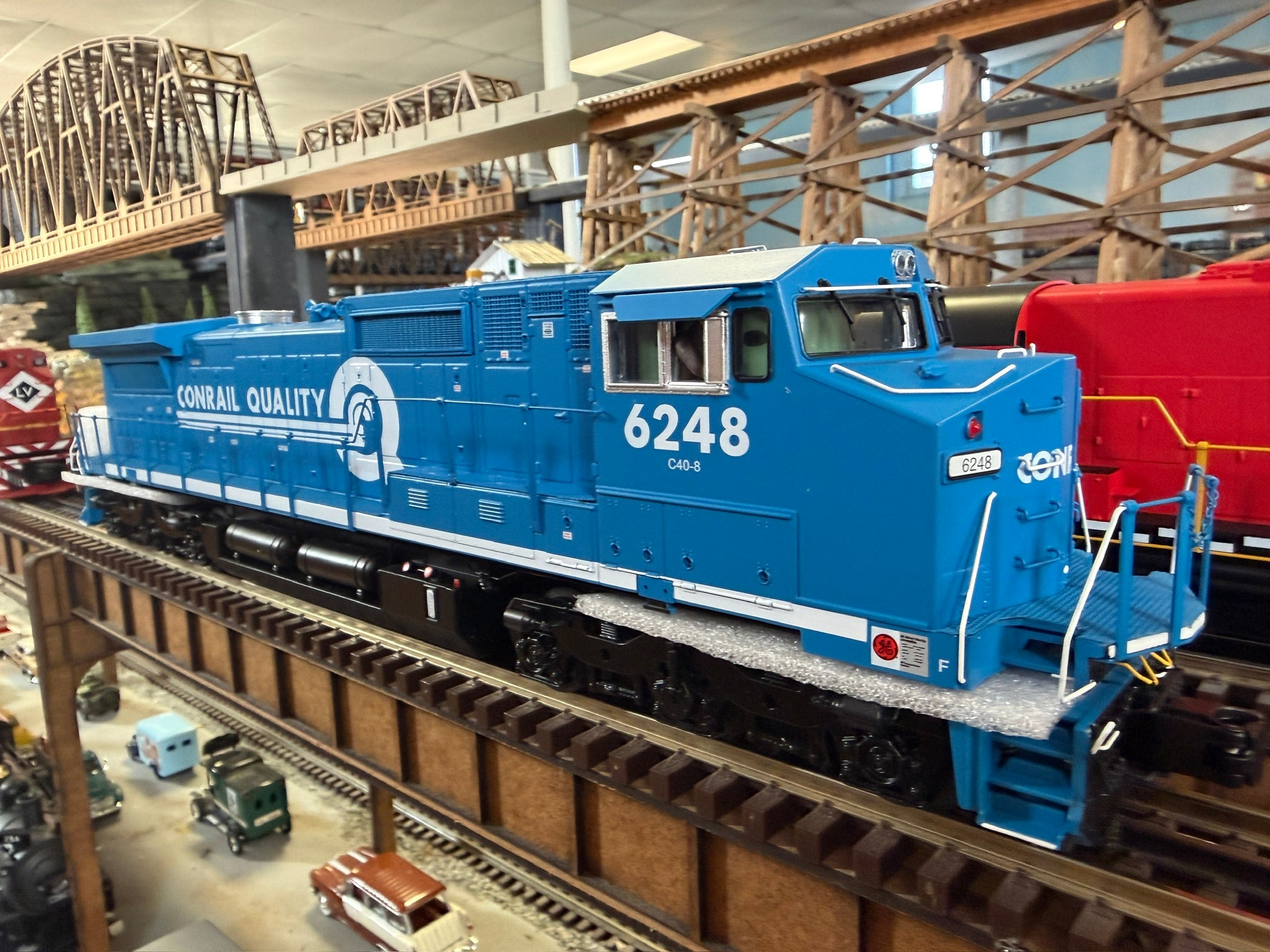 MTH 20-21968-1 - Dash-8 Diesel Engine "Conrail" #6248 w/ PS3