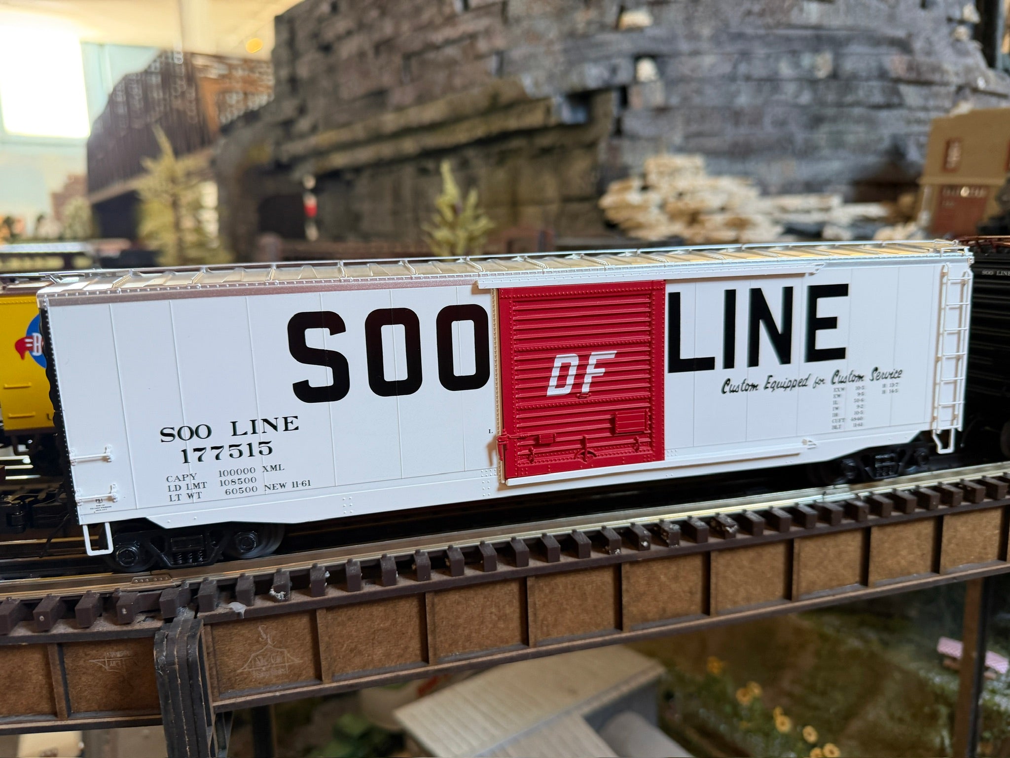 MTH 20-99446 - 50’ Ps-1 Box Car "SOO Line" #177515  - Custom Run for MrMuffin'sTrains