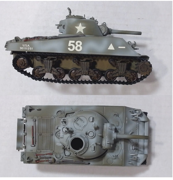 MTH - Sherman Tank (Weathered) 1/48 Scale