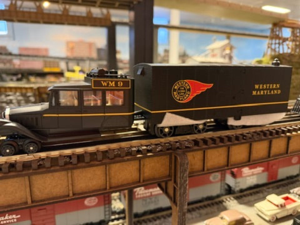MTH 30-21311-1 - Galloping Goose Diesel "Western Maryland" #9 w/ PS3
