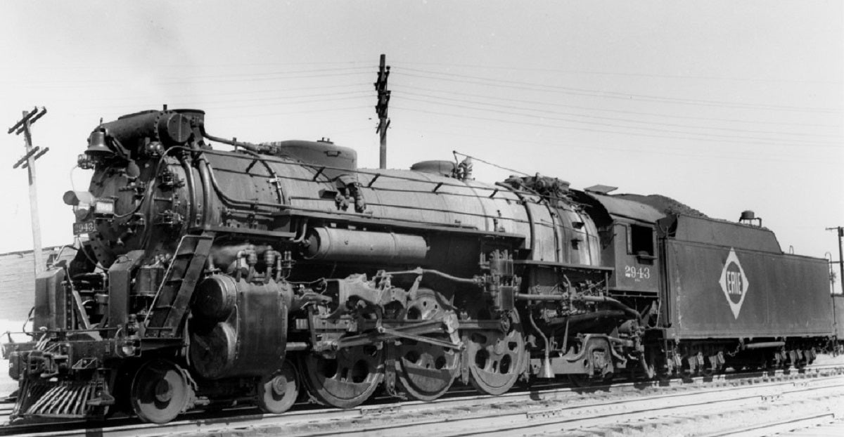 MTH 20-3929-1 - 4-6-2 P47 Baldwin Pacific Steam Engine "Erie" #2943 w/ PS3 - Custom Run for MrMuffin'sTrains