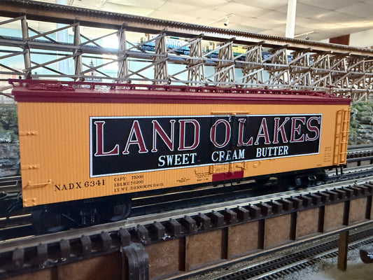 Atlas O 3002650S - Master - 40' Wood Reefer "Land O Lakes" - Custom Run for MrMuffin'sTrains - MrMuffin'sTrains