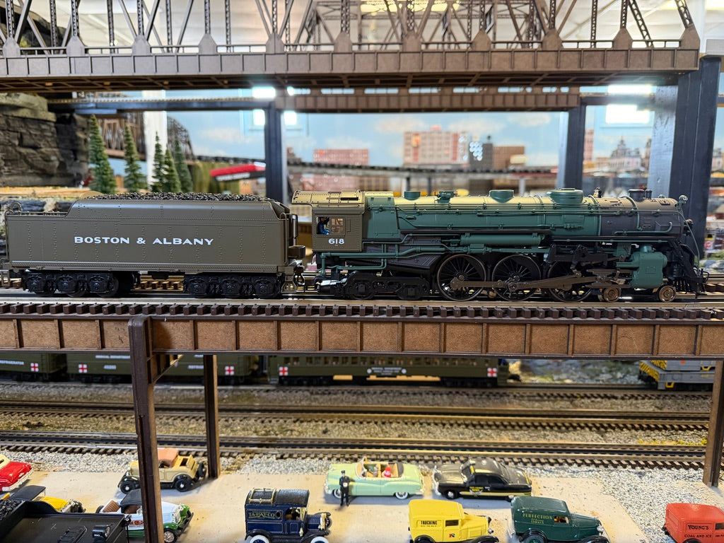 Lionel 2531730 - Vision Line J1e Hudson Steam Locomotive "Boston & Albany" #618 - Custom Run for MrMuffin'sTrains