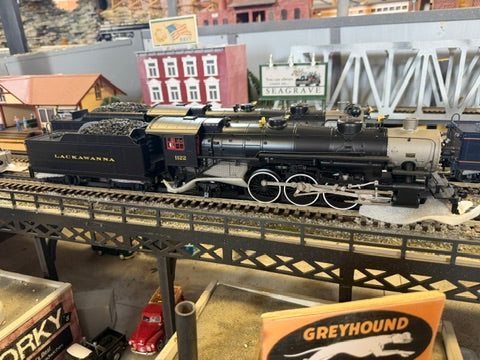 MTH 20-3980-1 - 4-6-2 USRA Heavy Pacific Steam Engine "Lackawanna" #1122 w/ PS3