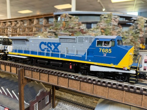 MTH 20-21970-1 - Dash-8 Diesel Engine "CSX" #7685 w/ PS3
