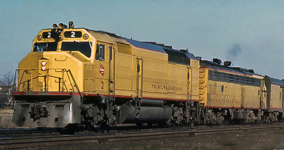 MTH 30-21225-1 - FP45 Diesel Locomotive "Milwaukee Road" #2 w/ PS3