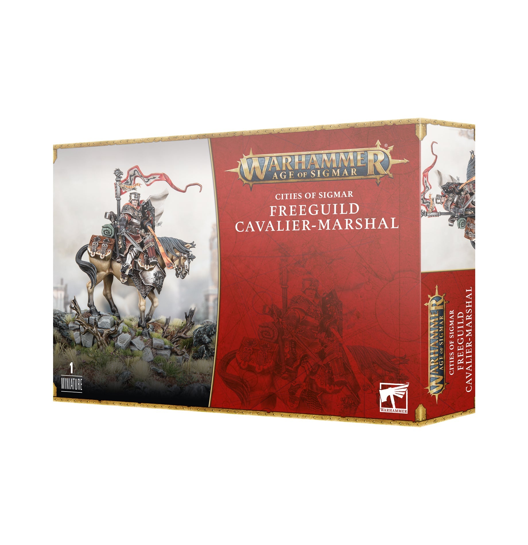 Games Workshop 86-05 - Age of Sigmar - Cities of Sigmar: Freeguild Cavalier Marshal