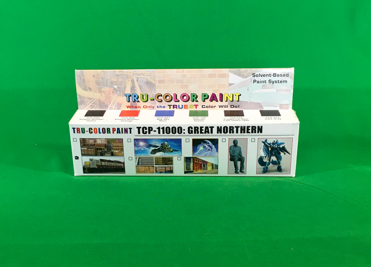 Tru-Color Paint - TCP-11000 - Great Northern Set (Solvent-Based Paint) - MrMuffin'sTrains