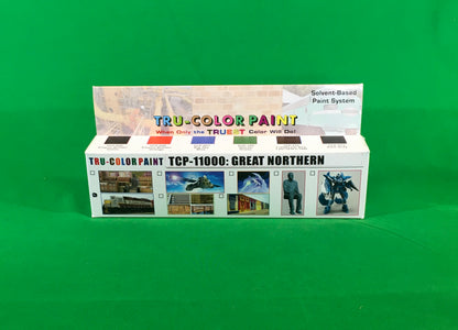 Tru-Color Paint - TCP-11000 - Great Northern Set (Solvent-Based Paint) - MrMuffin'sTrains