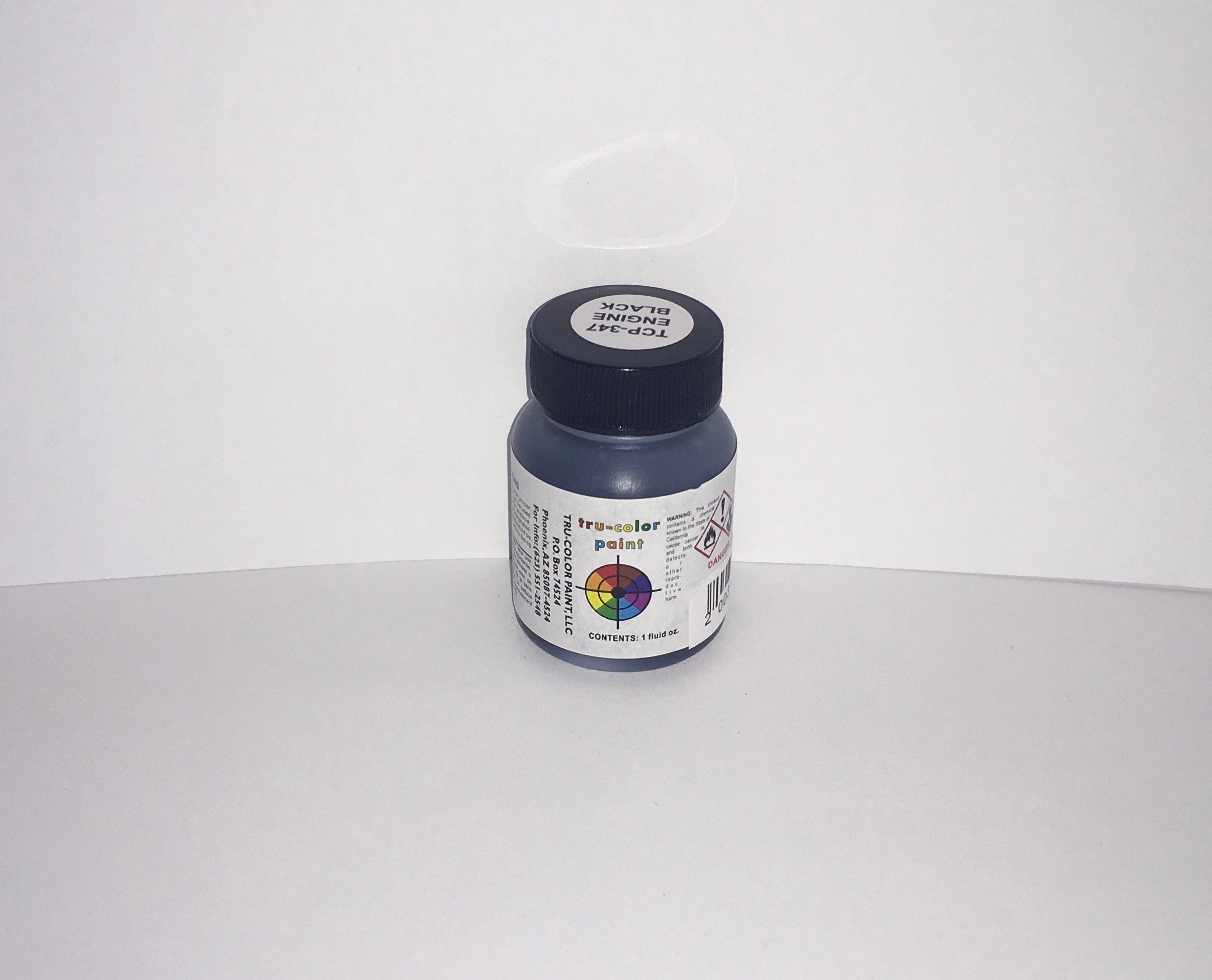 Tru-Color Paint - TCP-347 - Engine Black (Solvent-Based Paint)